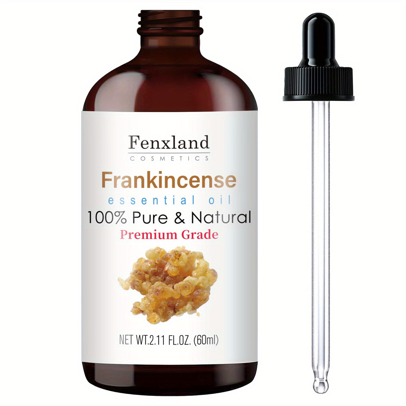 Frankincense Essential Oil - 100% Pure & Natural - Facial Care - Moisturizes Skin - 2.11fl Oz (2.03oz)