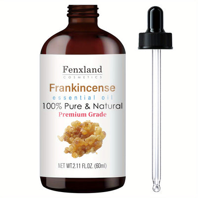Frankincense Essential Oil - 100% Pure & Natural - Facial Care - Moisturizes Skin - 2.11fl Oz (2.03oz)