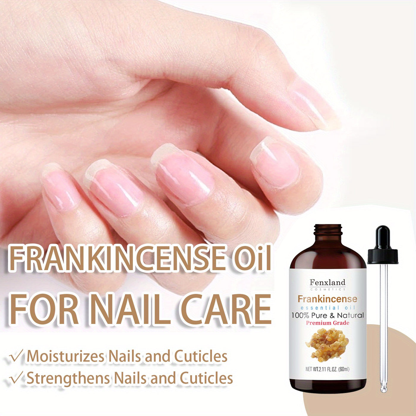 Frankincense Essential Oil - 100% Pure & Natural - Facial Care - Moisturizes Skin - 2.11fl Oz (2.03oz)