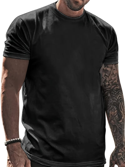 'Until I Said Amen' God Jesus Print T Shirt, Tees For Men, Casual Short Sleeve Tshirt For Summer Spring Fall, Tops As Gifts