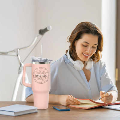 Christian Gifts for Women - Religious Gifts for Women - Birthday Gifts for Mom, Grandma, Sister, Friend, Coworker, Women - Inspirational Gifts, Spiritual Gifts, Catholic Gifts Women - 40 Oz Tumbler