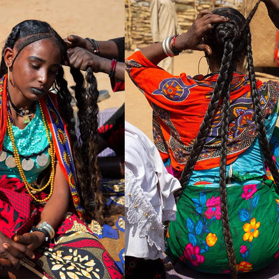 North African Rosemary Oil Scalp & Hair Strengthening Hot Oil Warm Scalp---The Key to Deep Conditioning！