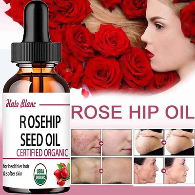 Pure Essential Oils Rosehip Oil Moisturizing Brighten Skin Color Essential Oil Anti-Dry Anti-Aging Face Essential