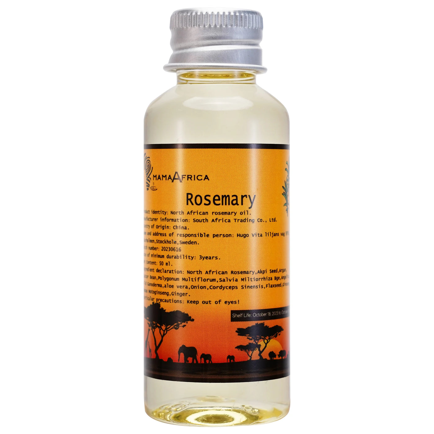 North African Rosemary Oil Scalp & Hair Strengthening Hot Oil Warm Scalp---The Key to Deep Conditioning！