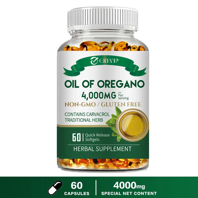 Oil of Oregano - for Immune & Kidney Health, Anti inflammatory, Relieves Bloating