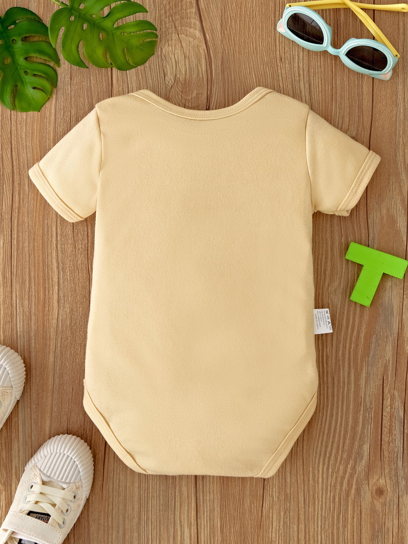 ACTFLASH Baby Girl'S First Birthday Outfit - "I Am Fearfully & Wonderfully Made" Psalm 139:14 Christian Romper, Soft Short Sleeve Onesie for Newborns, Baptism & Christening Ceremony Clothes - Easy Diaper change snaps, Babygir