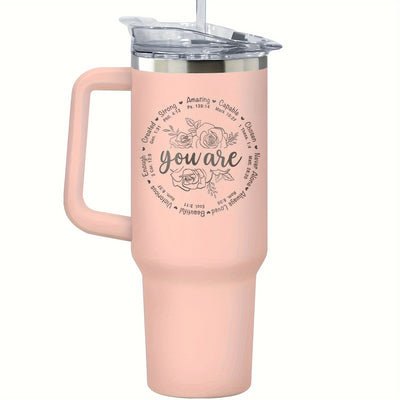 Christian Gifts for Women - Religious Gifts for Women - Birthday Gifts for Mom, Grandma, Sister, Friend, Coworker, Women - Inspirational Gifts, Spiritual Gifts, Catholic Gifts Women - 40 Oz Tumbler